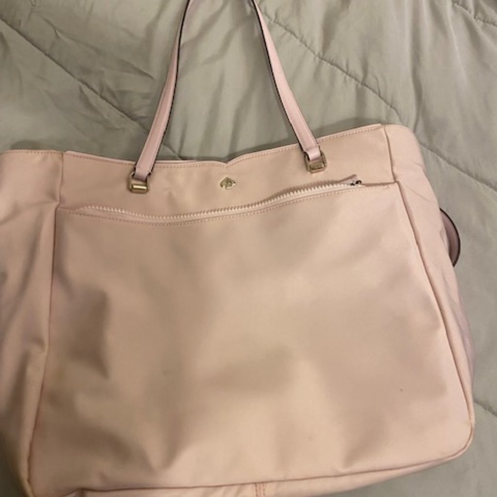 Kate Spade Pink Large Nylon Tote